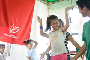 Child friendly spaces in the Philippines
