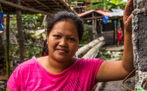 Typhoon Haiyan survivor