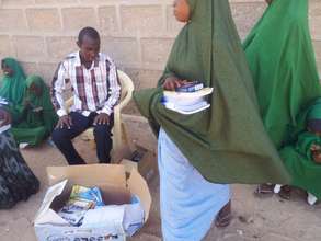 Books being issued