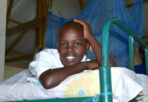 Girl Student in St. Lawrence School Dormitory