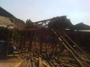 Training house under construction