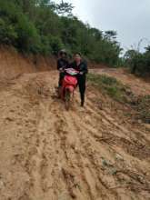 Mud surfing