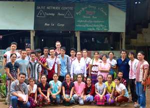 Step Back to Burma team stands together!