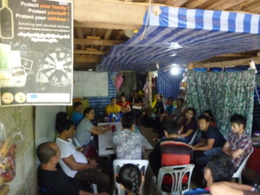 Training sessions in progress in Mae La camp