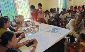 Children Health Checkup and medicine support