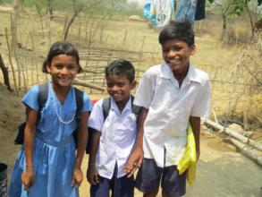 Children are going to school