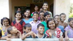 Children are enjoying with their friends