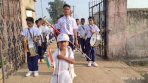 Children participation on Republic day celebration