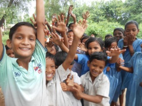 children r enjoying with their peer group s