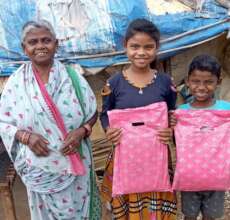 Children supported with clothing & education kit