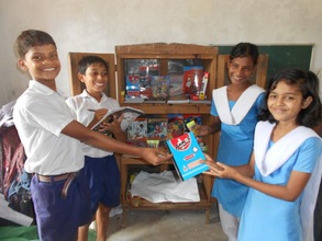 Education materials support to the children