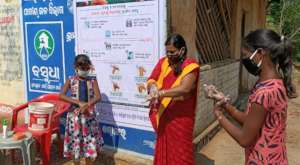 Handwash practices by children
