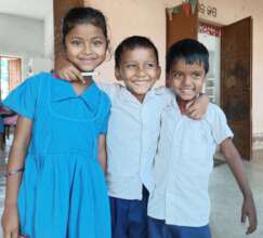 Happy Children in School