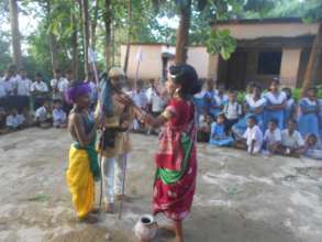 Children participation in children camp