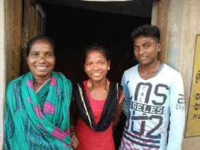 child is happy in family