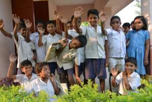 Children are in school
