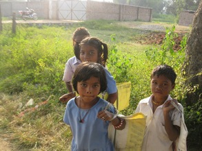 Children are going to school