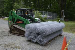 Arrival of fencing!