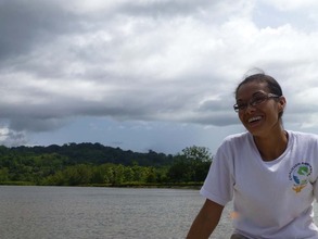 One of our mangrove experts:  Marcia Carranza