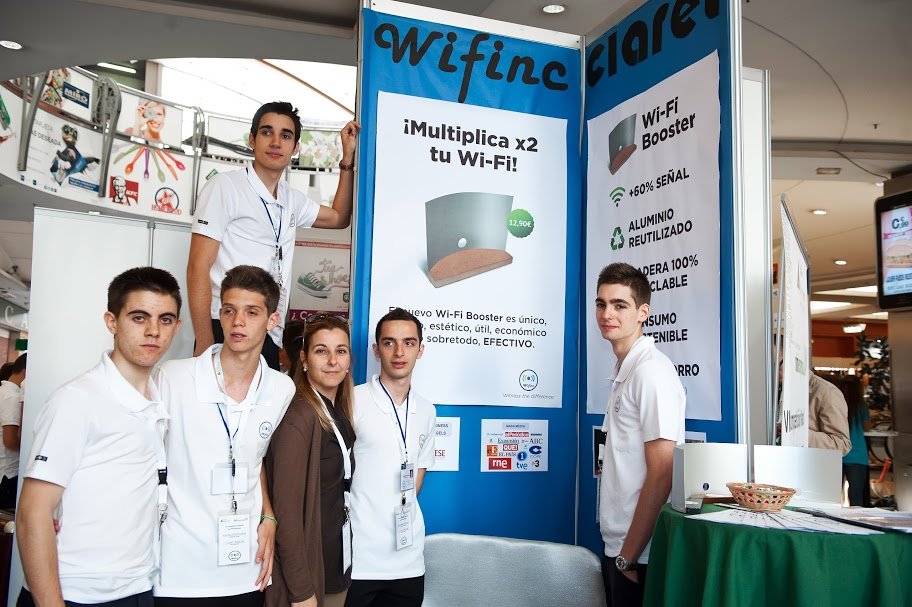 "minicompany program" to 60 schools in Spain