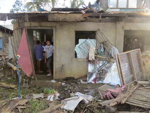 Jhun-jhun's home. Credit: Save the Children