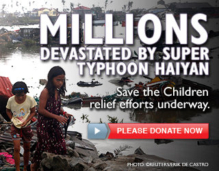 Typhoon Haiyan Children's Relief Fund