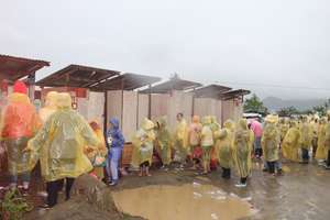 Endless use of our toilets during the Papal Mass