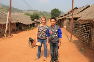 Iona & Tai Leng (the camp's Education Coordinator)