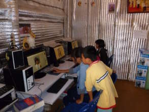 A computer lesson in action