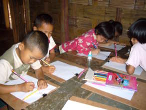 An art class to get those creative juices flowing