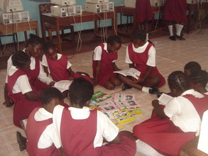 Reading Circle at Imwiko Secondary School