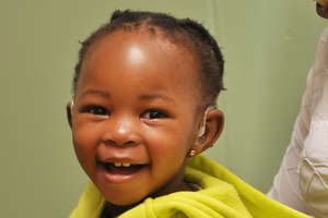 Equip one pediatric hearing clinic in South Africa