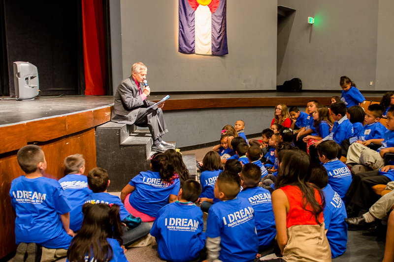 Mayor of Longmont Reading to Dreamers