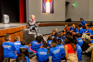 Mayor of Longmont Reading to Dreamers