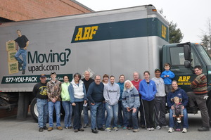 Some volunteers from 2-8-2014 sort-n-box event.