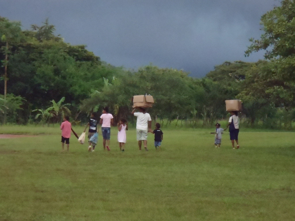 Distribute Donated Clothes & Goods in Rural Panama