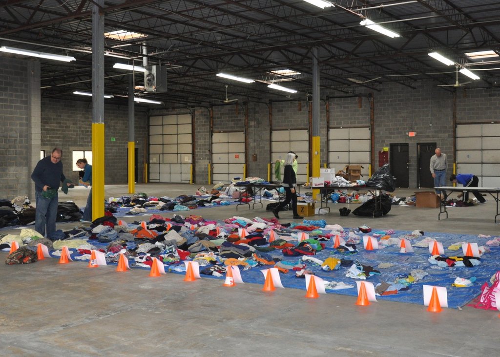 Distribute Donated Clothes & Goods in Rural Panama