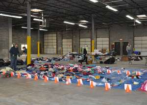 Sorting donations 2-8-2014