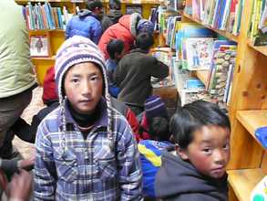 This MYL Library is in the village of Khumjung, Nepal