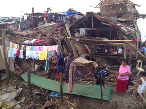 CARE photo of destruction in Ormoc