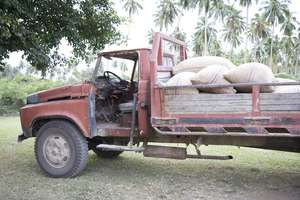 Transporting cocoa