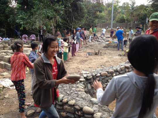 Community Building in Nawng Nang Kachin State