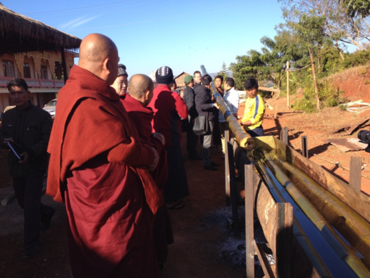 Bamboo Treatment Tank Training in Pa-O community