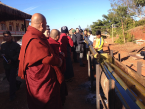 Bamboo Treatment Tank Training in Pa-O community