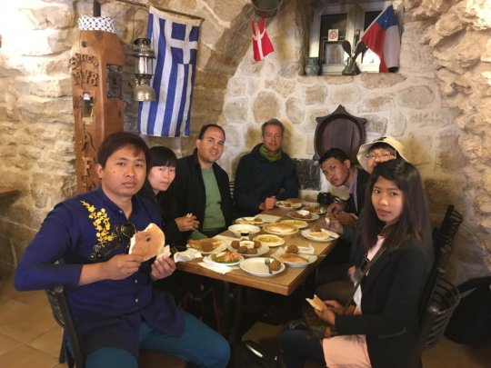 Another planning meeting and wonderful meal
