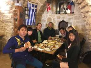Another planning meeting and wonderful meal