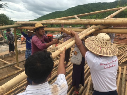 New bamboo buildings skills
