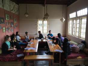 Planning for how they will do first teaching