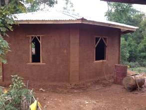 First mud house classroom