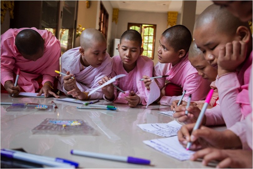 Launch the first By-Girls, For Girls Mag in Burma!